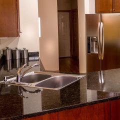 refrigerator kitchen stainless